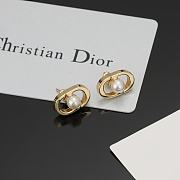 Fortok Dior Gold CD Earrings - 6