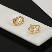 Fortok Dior Gold CD Earrings - 4