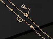 Fortok Dior CD Necklace + Bracelet Set  - 6