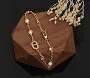 Fortok Dior CD Necklace + Bracelet Set  - 2
