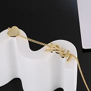 Fortok Saint Laurent Alphabet Diamond Bracelet - 3