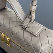 Fortok Bottega Veneta Vanity Case Rope Cosmetic Bag Pinecone 22x12.5x5cm - 4