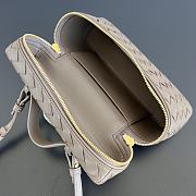 Fortok Bottega Veneta Vanity Case Rope Cosmetic Bag Pinecone 22x12.5x5cm - 3