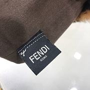Fortok Fendi Mon Tresor Small Bucket Bag Black & Brown 11.5x10x18cm - 5