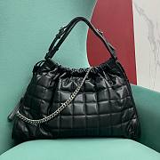 Fortok Gucci Deco Medium Tote Bag Black 746210 43x8x28cm - 5