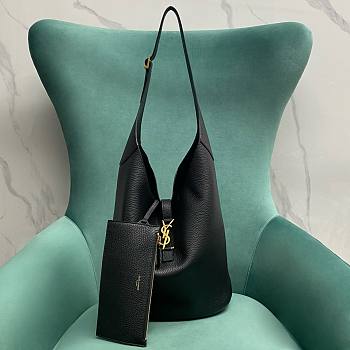 Fortok Saint Laurent Soft Hobo Bag Black 793051 