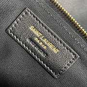 Fortok Saint Laurent Soft Hobo Bag Black 793051  - 3