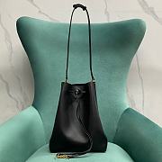 Fortok Saint Laurent Paris VII Pochon in Black Lambskin 804302 24x12x30cm - 1