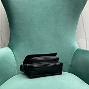 Fortok Saint Laurent Niki Nylon Fabric Bag Black 757146 32x10x23cm - 5