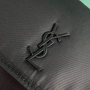 Fortok Saint Laurent Niki Nylon Fabric Bag Black 757146 32x10x23cm - 3