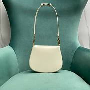 Fortok Saint Laurent Voltaire Top Handle Bag White 800846 20x7x17cm - 5