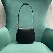 Fortok Saint Laurent Voltaire Top Handle Bag Black 800846 20x7x17cm - 4