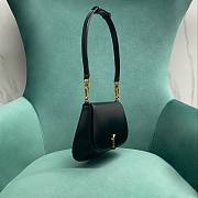 Fortok Saint Laurent Voltaire Top Handle Bag Black 800846 20x7x17cm - 3