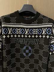 Fortok Louis Vuitton Jacquard Wool Pullover  - 6