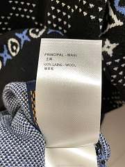 Fortok Louis Vuitton Jacquard Wool Pullover  - 5