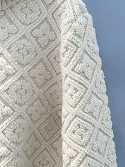 Fortok Louis Vuitton Shearling-Effect Monogram Jacket White - 4