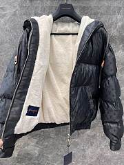 Fortok Louis Vuitton LV Ski Monogram Down Jacket Black - 2