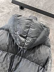 Fortok Louis Vuitton LV Ski Monogram Down Jacket Black - 3
