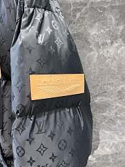 Fortok Louis Vuitton LV Ski Monogram Down Jacket Black - 6