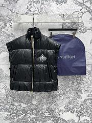 Fortok Louis Vuitton Drawstring Detail Technical Puffer Gilet  - 1