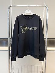 Fortok Louis Vuitton Rivet Pearl Sweater Black - 1