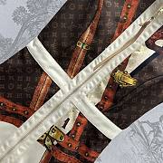 Fortok Louis Vuitton Denim LV Trunk Dress  - 6