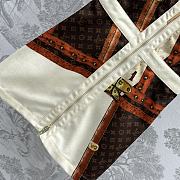Fortok Louis Vuitton Denim LV Trunk Dress  - 3