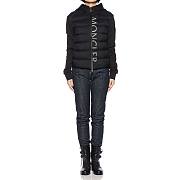 Fortok Moncler Padded Cotton Zip-Up Hoodie Black - 6