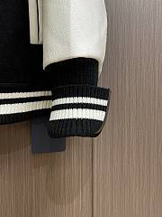 Fortok Louis Vuitton Signature Patch Varsity Jacket Black - 5