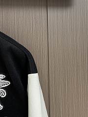Fortok Louis Vuitton Signature Patch Varsity Jacket Black - 2