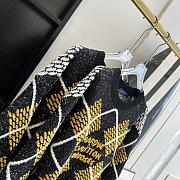 Fortok Louis Vuitton Wool Blend Pullover Damier Argyle Jacquard - 2