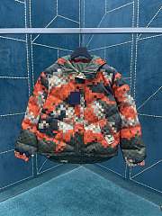 Fortok Louis Vuitton Damoflage Printed Down Jacket - 1