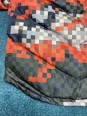 Fortok Louis Vuitton Damoflage Printed Down Jacket - 5