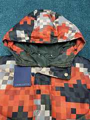 Fortok Louis Vuitton Damoflage Printed Down Jacket - 2