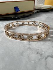 Fortok Louis Vuitton Bangle Bracelet Rose Gold  - 1