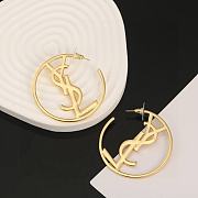 Fortok Saint Laurent Hoop Earrings - 6