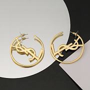 Fortok Saint Laurent Hoop Earrings - 5
