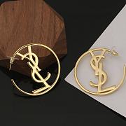 Fortok Saint Laurent Hoop Earrings - 4