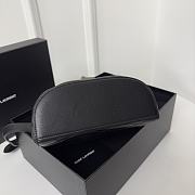 Fortok Saint Laurent June Box Bag Filver Buckle 19x15x8cm - 5