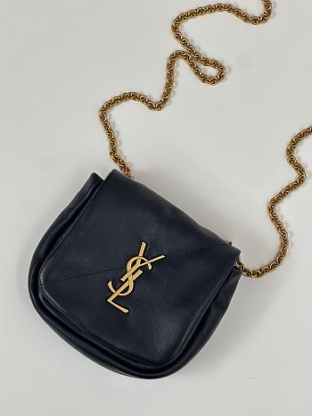 Fortok Saint Laurent Jamie4.3 Super Mini Chain Bag Black 14x4x14cm
