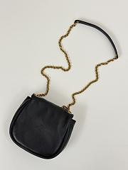 Fortok Saint Laurent Jamie4.3 Super Mini Chain Bag Black 14x4x14cm - 4