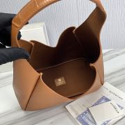 Fortok Givenchy G-Hobo Leather Shoulder Bag Brown 29969 31x15x43cm - 5