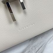 Fortok Givenchy G-Hobo Leather Shoulder Bag White 29969 31x15x43cm - 3