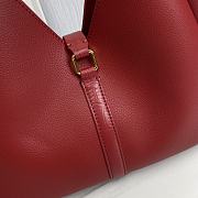 Fortok Givenchy G-Hobo Leather Shoulder Bag Red 29969 31x15x43cm - 3