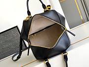 Fortok Givenchy Anyigona Cube Handbag Black 13x19x22cm - 6