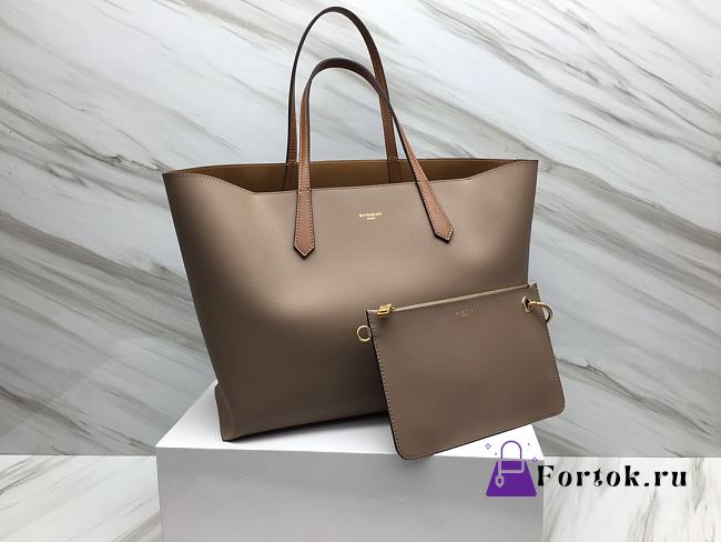 Fortok Givenchy Shopper Tote Bag Beige 35x27x15cm - 1