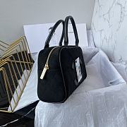 Fortok Chanel Classic Vintage Hilton Bag Black AS3034 25x14x9cm  - 4