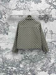 Fortok Gucci Double G Jacquard Lapel Suit Jacket - 6