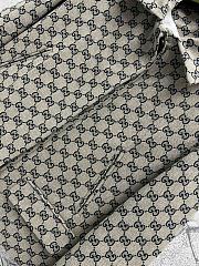Fortok Gucci Double G Jacquard Lapel Suit Jacket - 2