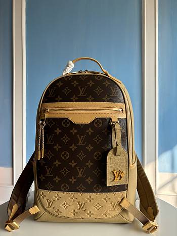 Fortok Louis Vuitton Outdoor Backpack Beige M12624 31x44x19cm